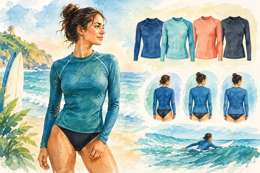 Cómo elegir talla rash guard para moverte libre