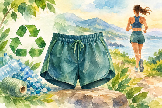 Shorts deportivos reciclados para moverte libre