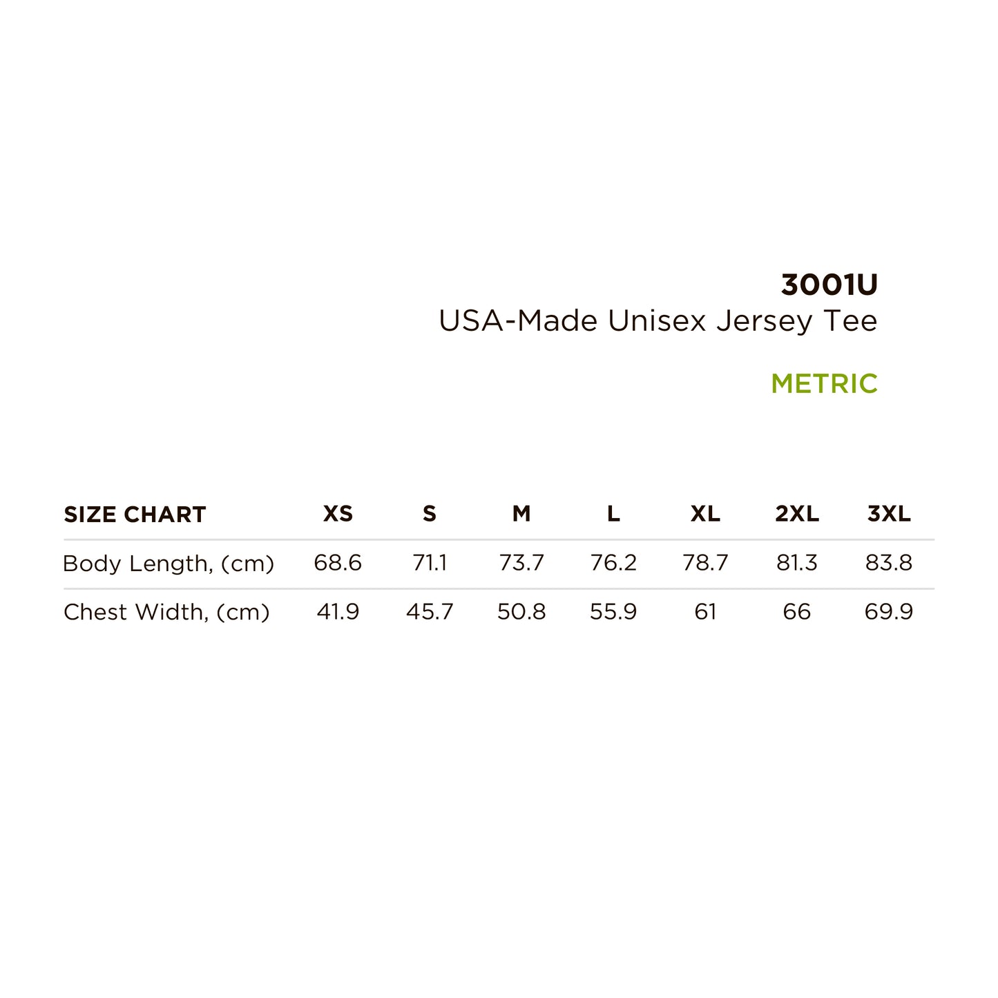 size_chart_metric