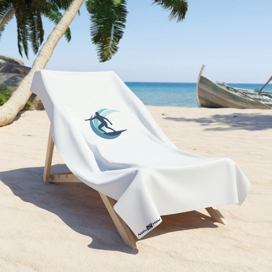 Nalu Hou Surf Beach Towel